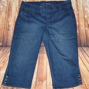 Gloria Vanderbilt Stretch Plus Size Crop Pants